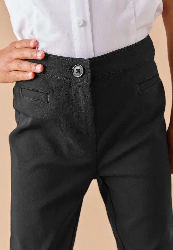 Брюки узкие из вискозы Next black, черный — фото 3