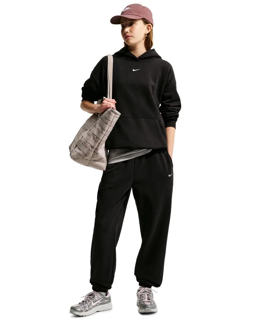 Спортивные брюки свободного кроя Nike Studio Fleece, Black