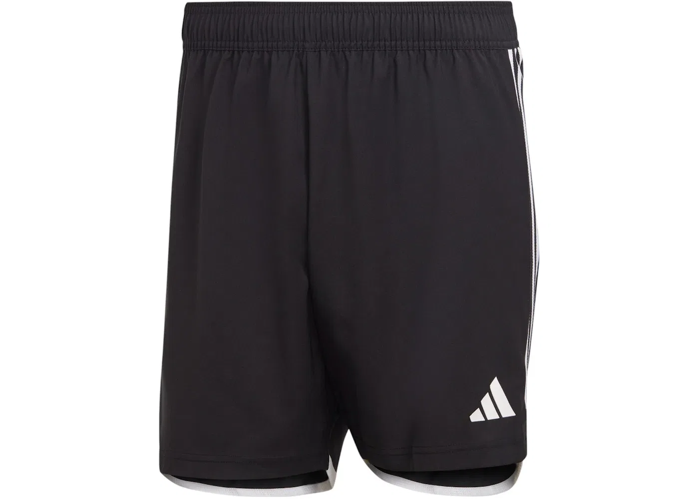 Мужские шорты для футбола с длиной до колена Adidas, Black White