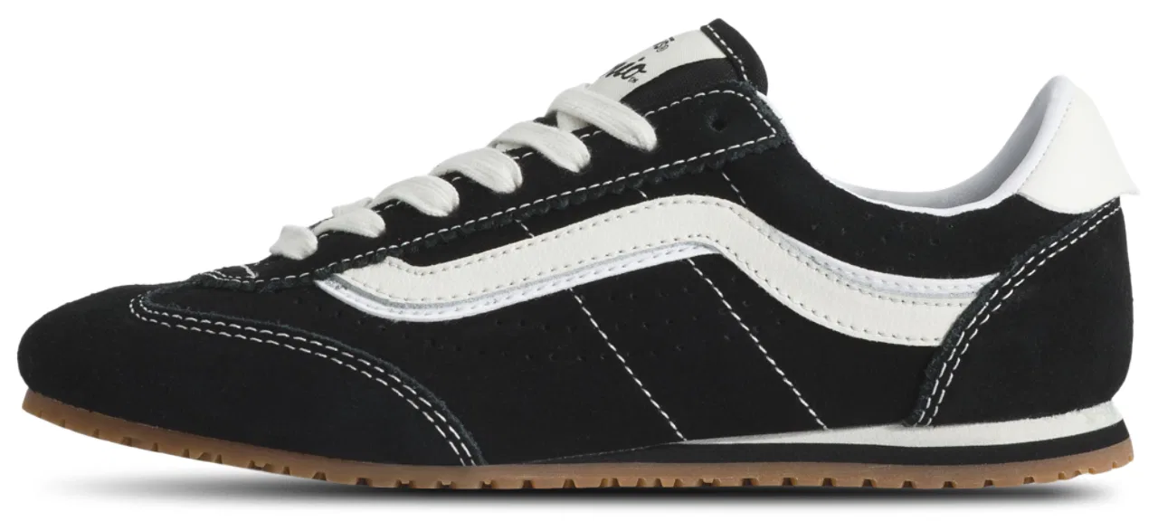 Кроссовки для девочек Super Low Pro Vans, черный/белый — фото 2