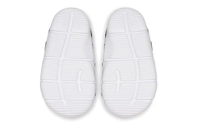 Детские кроссовки для малышей с эластичным верхом Novice Nike, Black White — фото 4