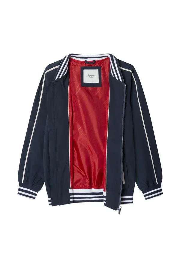 Куртка с принтом bomber Pepe Jeans, темно-синий — фото 4