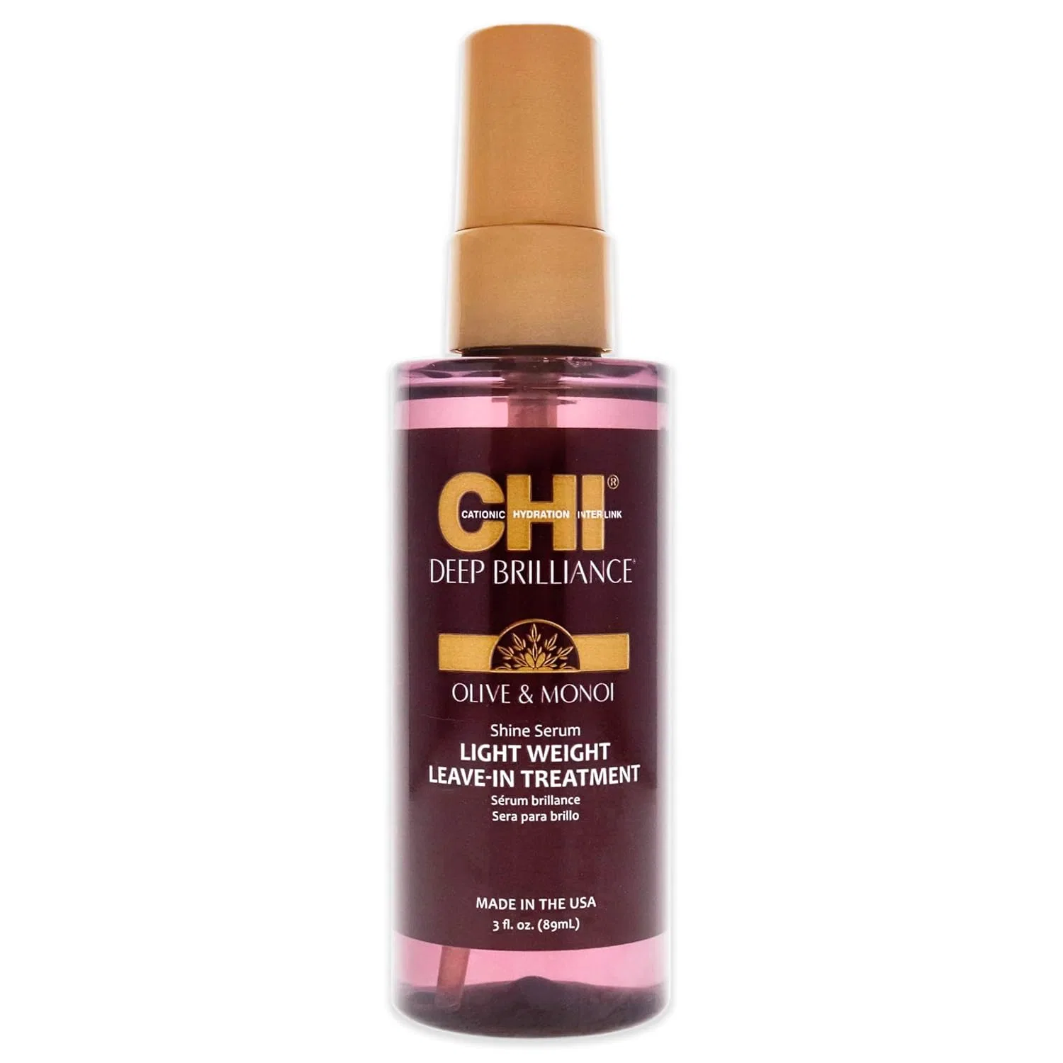 Сыворотка для блеска волос «Deep Brilliance Olive & Monoi Shine Serum» 89 мл от CHI Chi