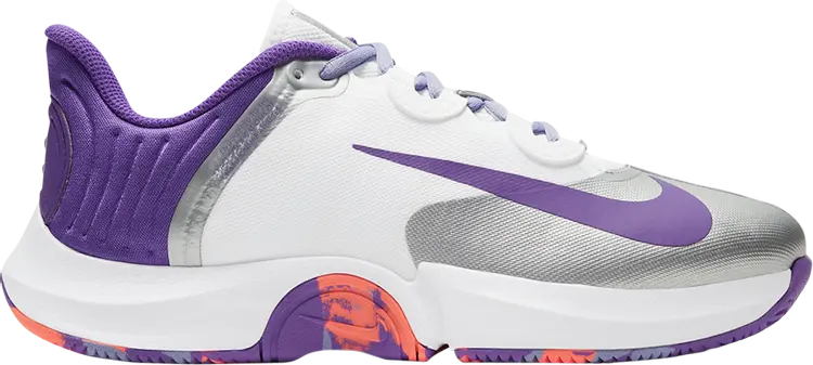 Кроссовки Nike Wmns NikeCourt Air Zoom GP 'Purple Pulse Camo', фиолетовый