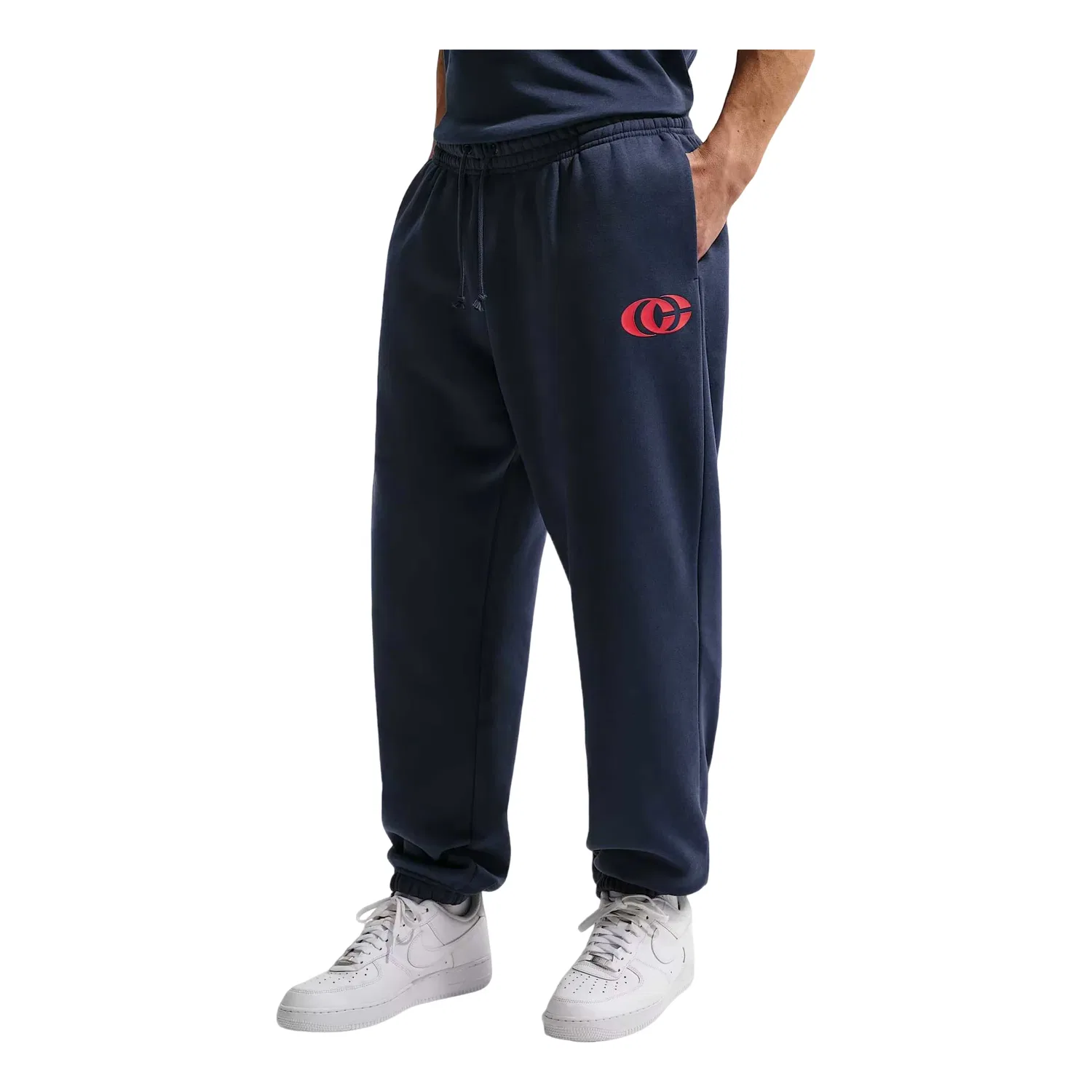 Мужские брюки для баскетбола Caitlin Clark Phoenix Fleece Pants 'Midnight Navy University Red' Nike, Midnight Navy/University Red