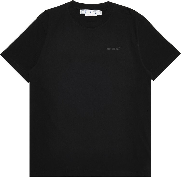 

Футболка Off-White Diag Tab Slim Short-Sleeve Tee 'Black', черный