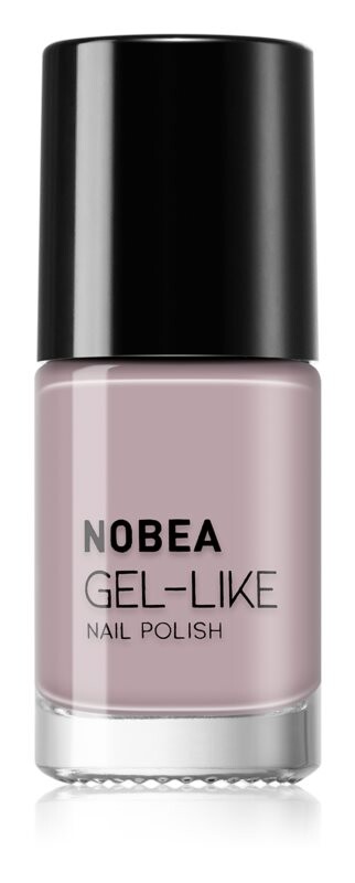 

Лак для ногтей с гелевым эффектом NOBEA Day-to-Day, оттенок Beige nutmeg #N52 6 мл