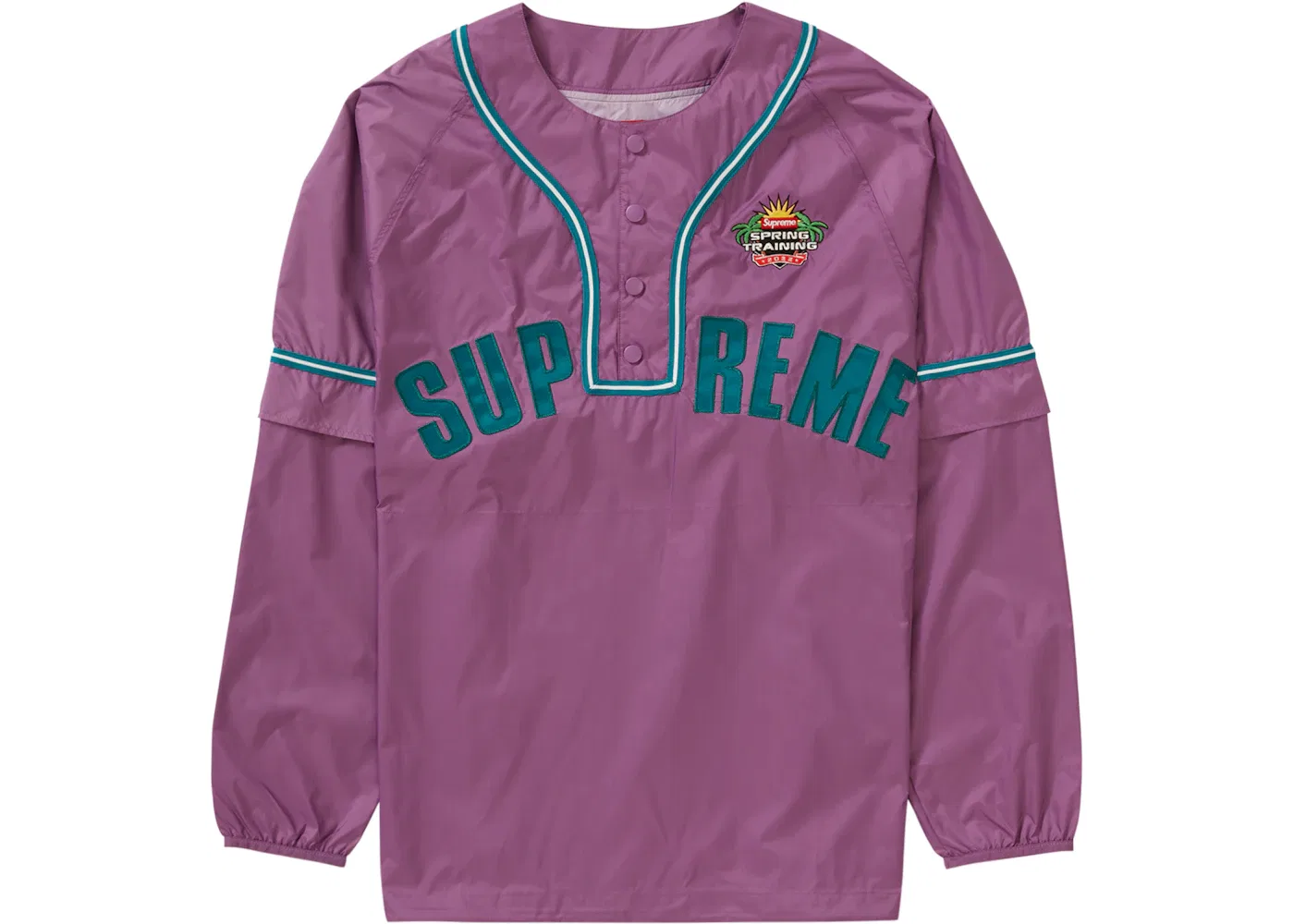 Мужская джерси с отстегивающимися рукавами Supreme Top, Purple