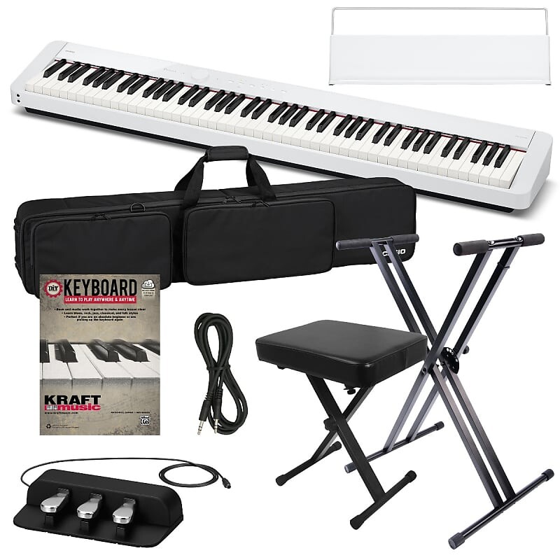 

Цифровое пианино Casio Privia PX-S1100 — белый НАБОР STAGE ESSENTIALS PX-S1100 - White