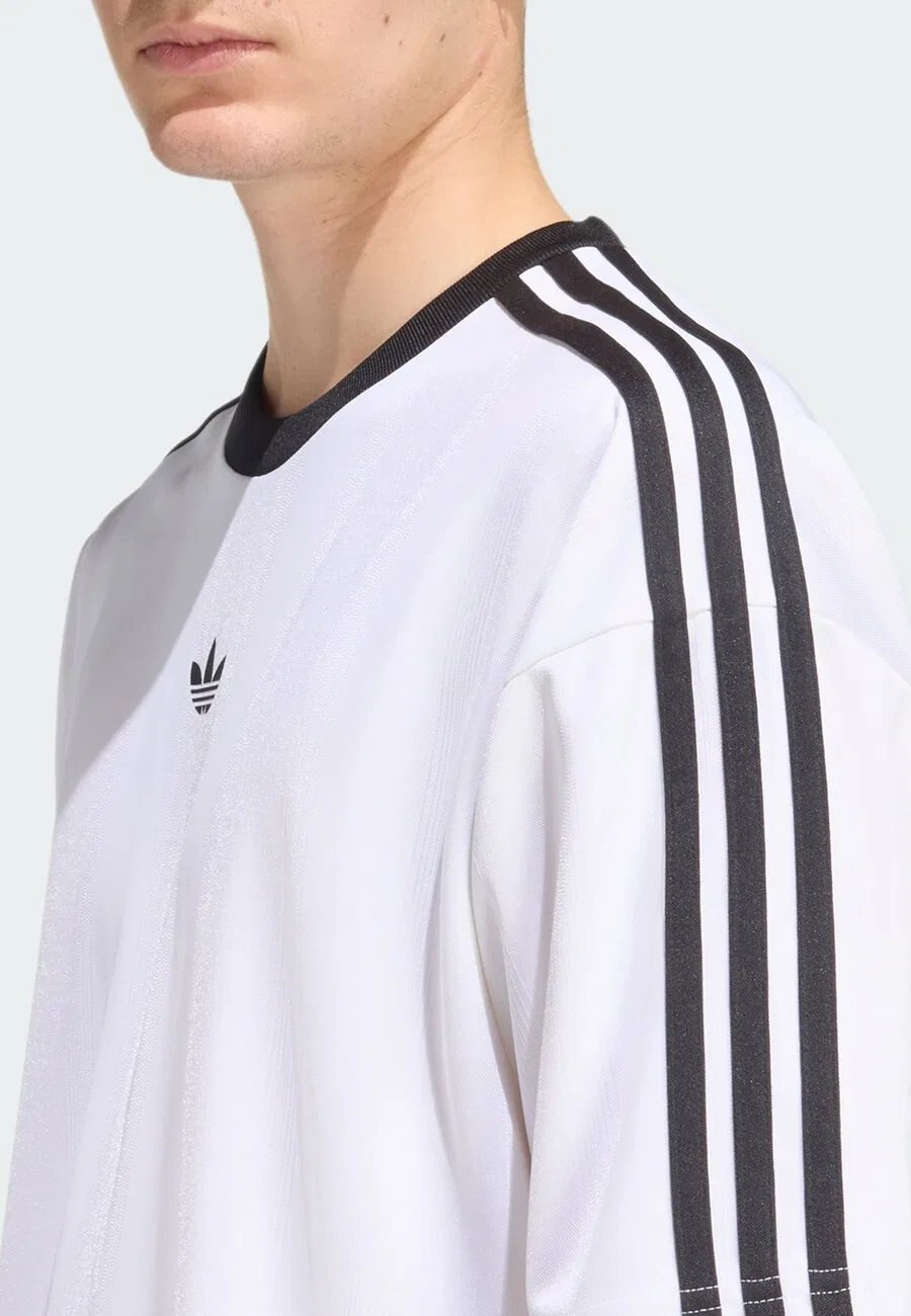 Футболка ADIDAS ORIGINALS 'Adicolor' белого цвета — фото 4