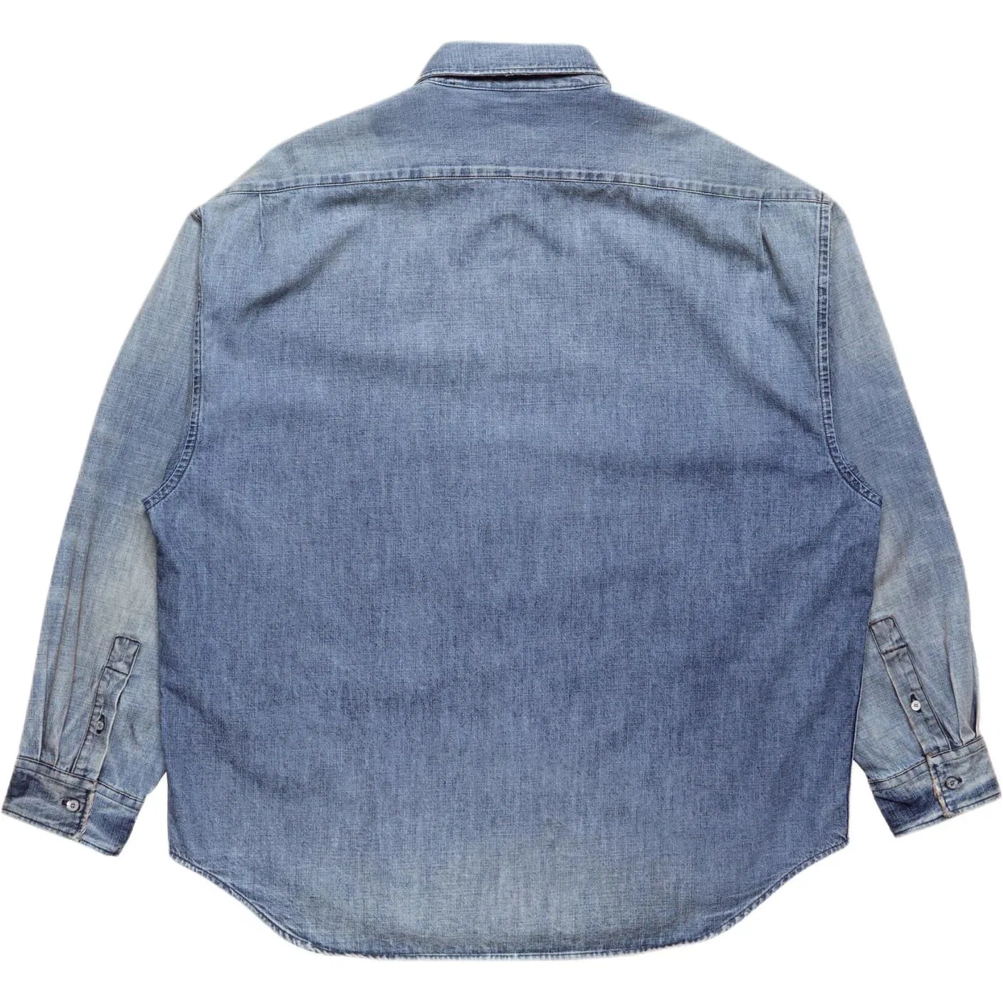 Мужская рубашка Medium Blue Acne Studios — фото 3