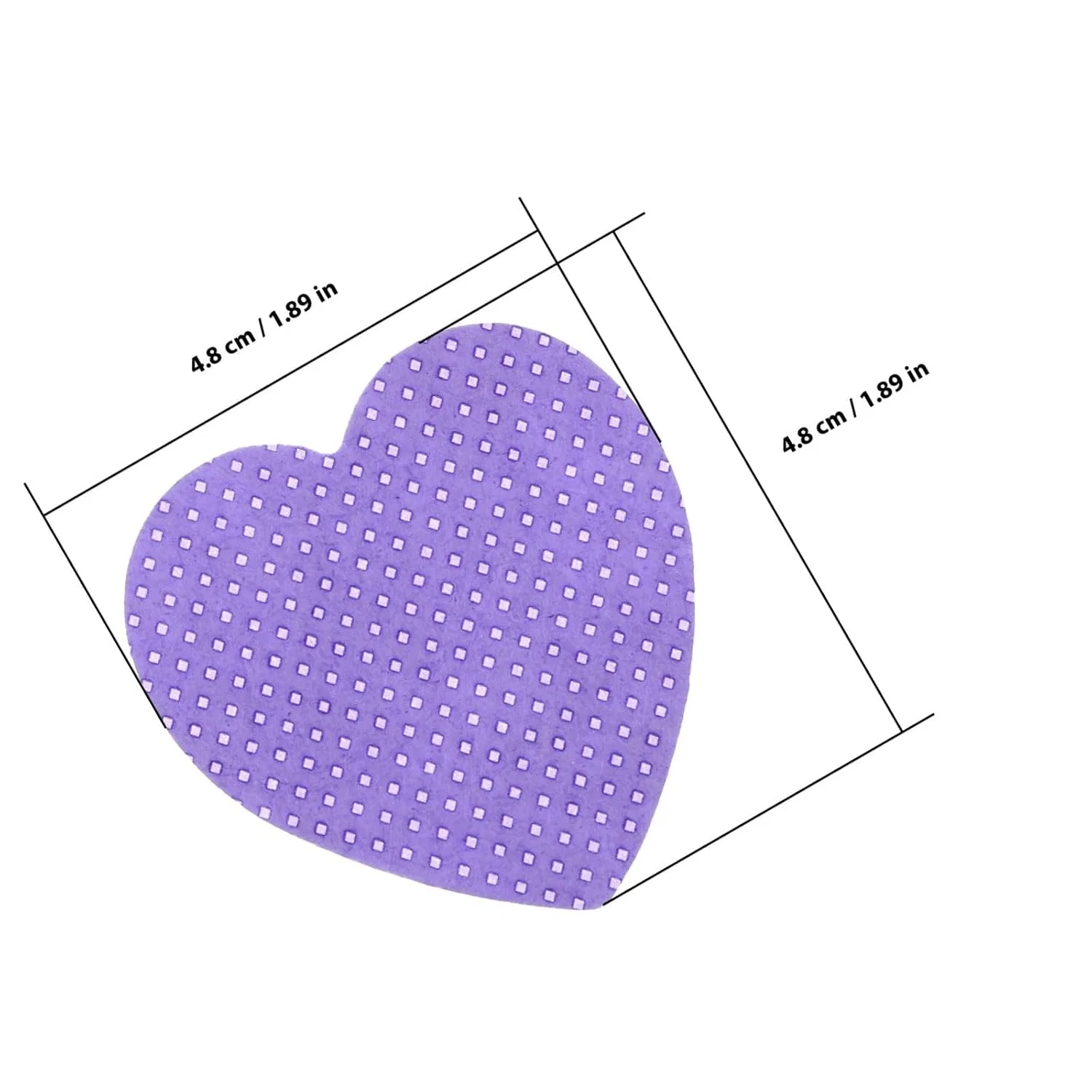 Салфетки для снятия лака Healeved, 200 шт, 4.8x4.8x0.1 см — фото 2