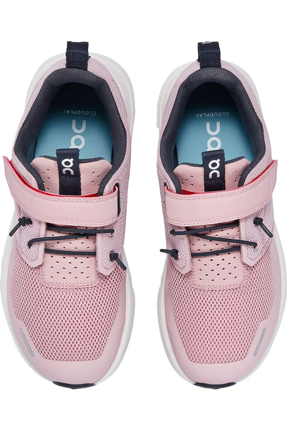 Кроссовки детские на липучке Cloud Play Running Sneaker On, Zephyr/White — фото 4