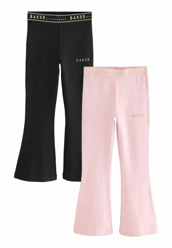 Комплект из 2 брюк стандартного кроя Baker By Ted Baker, черный/розовый