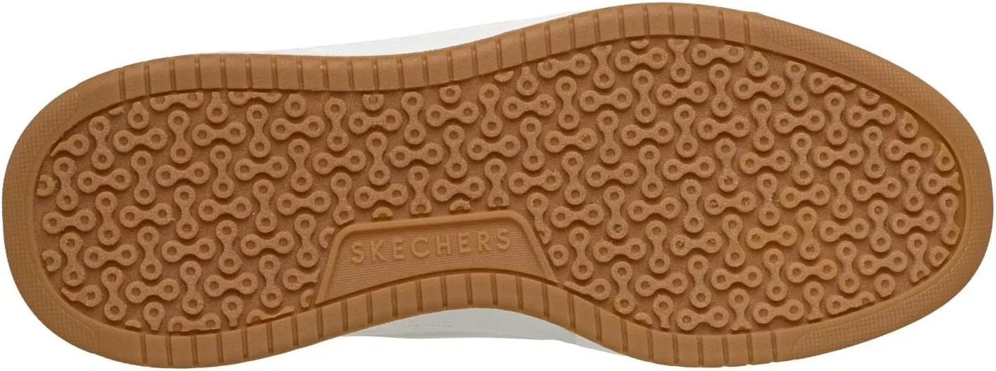 Кроссовки Skechers Uno Ctl-Laying Men's Hands Free Low Trainers, White Duraleather Mesh — фото 2