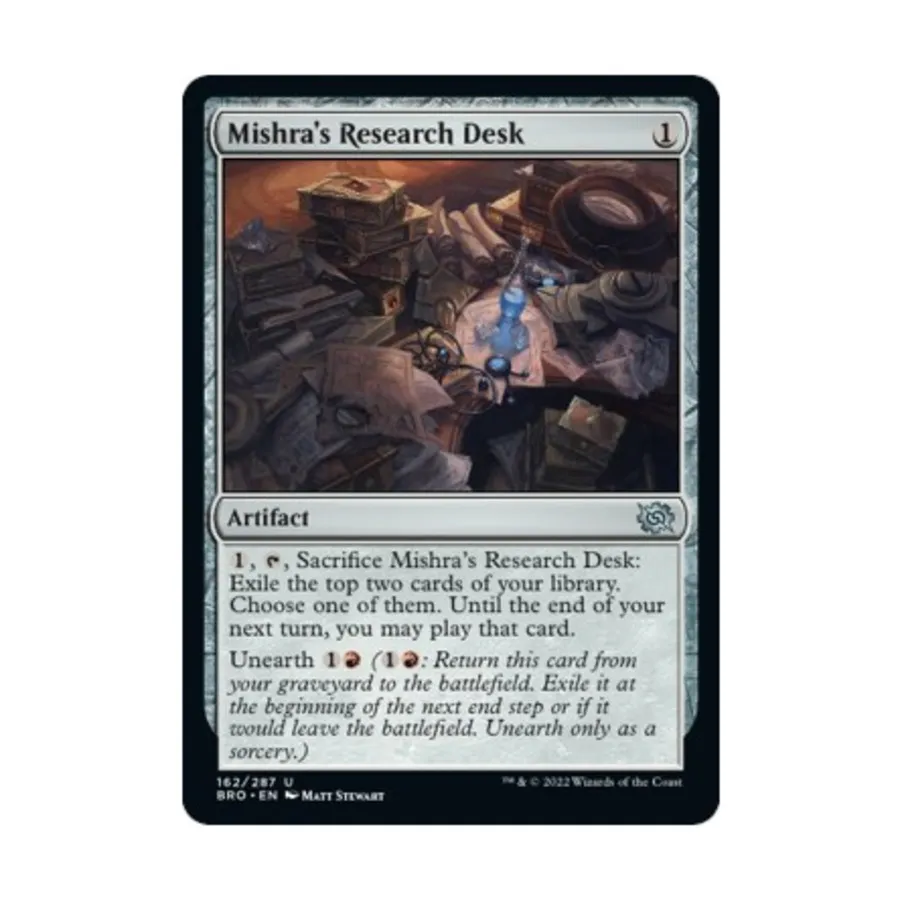 

CCG Исследовательский стол Мишры (U), MTG - The Brothers War