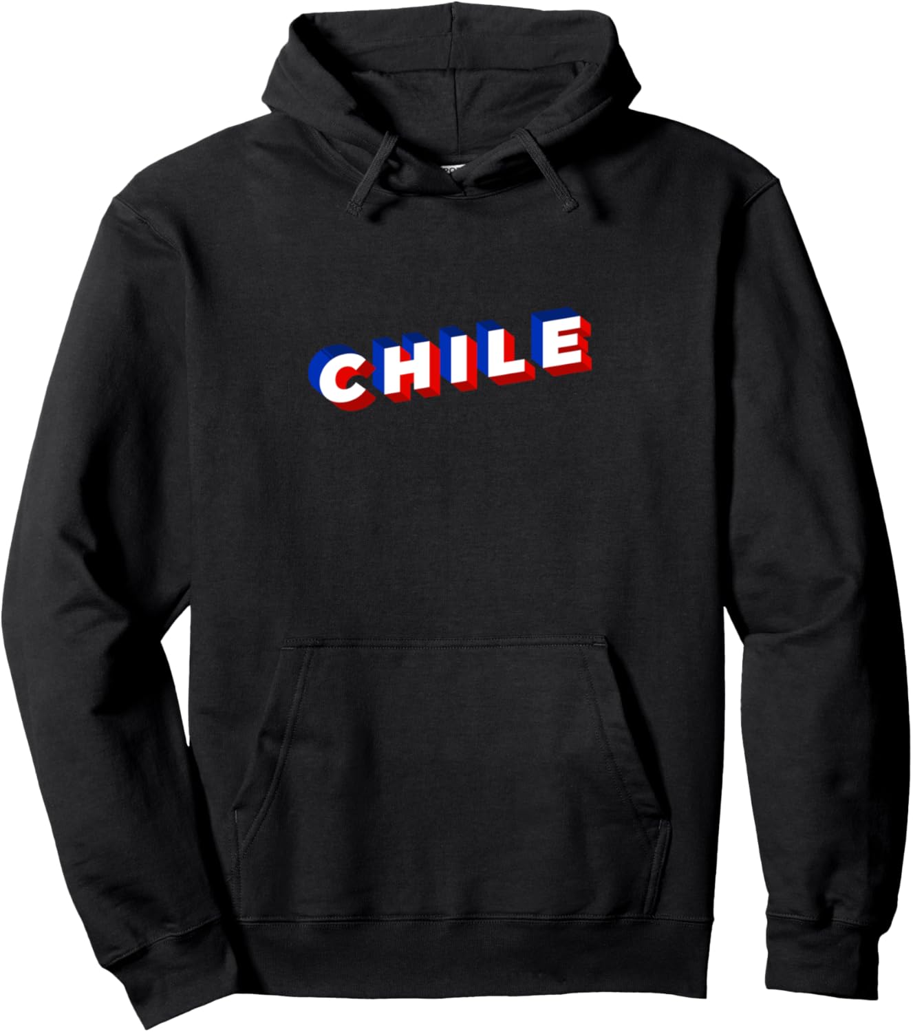 

Толстовка с флагом Чили Chile, черный
