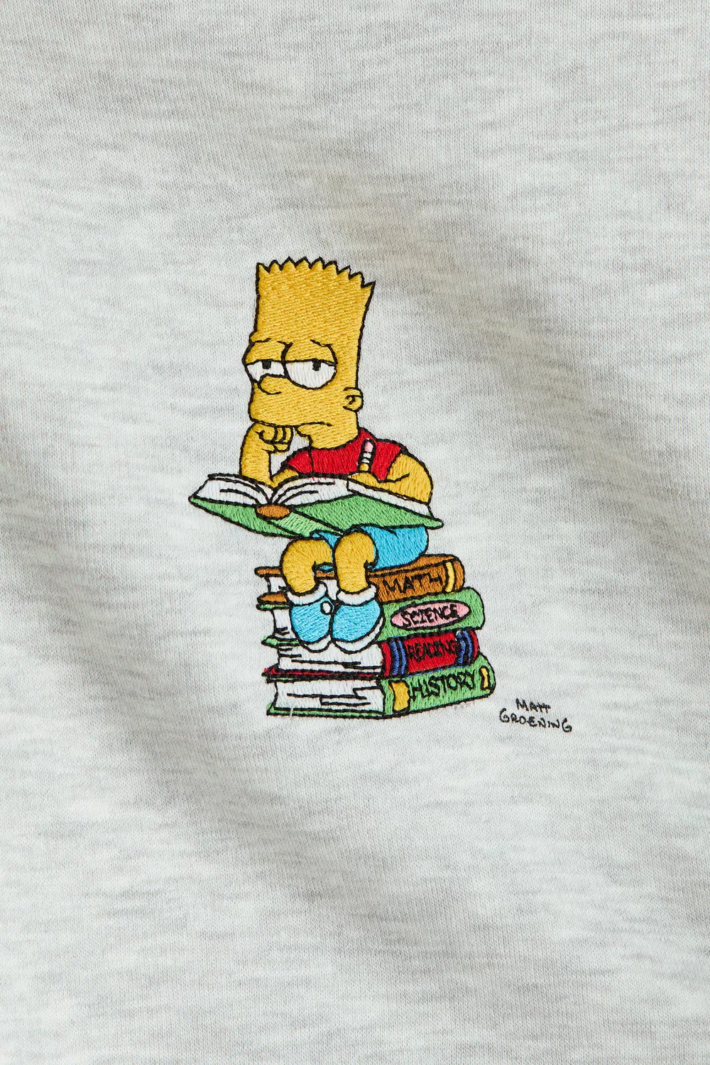 Толстовка с принтом, свободного кроя H&M, Cremefarben/The Simpsons — фото 2