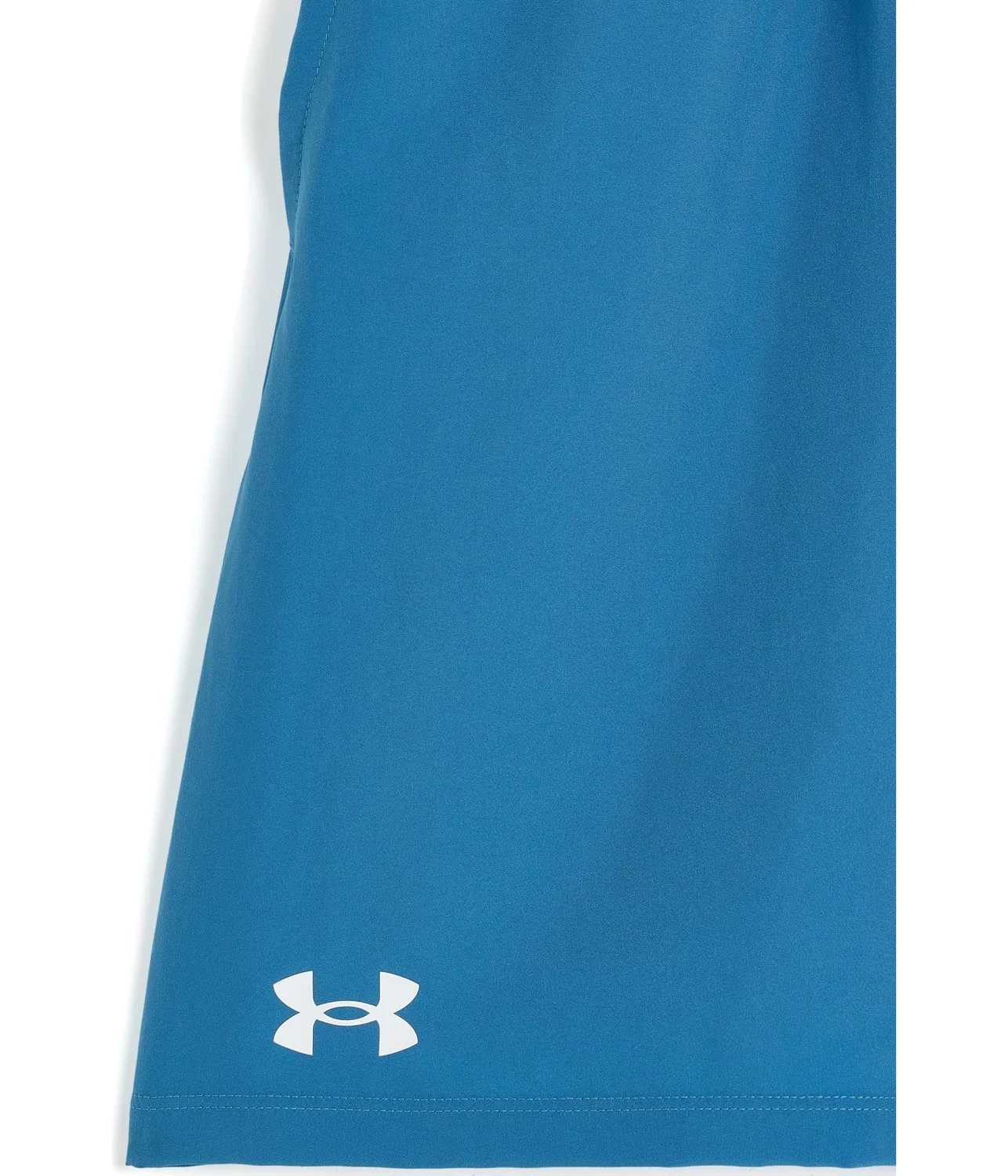 Высокоэффективные тканые шорты Under Armour Kids, Aegean Blue/White — фото 3