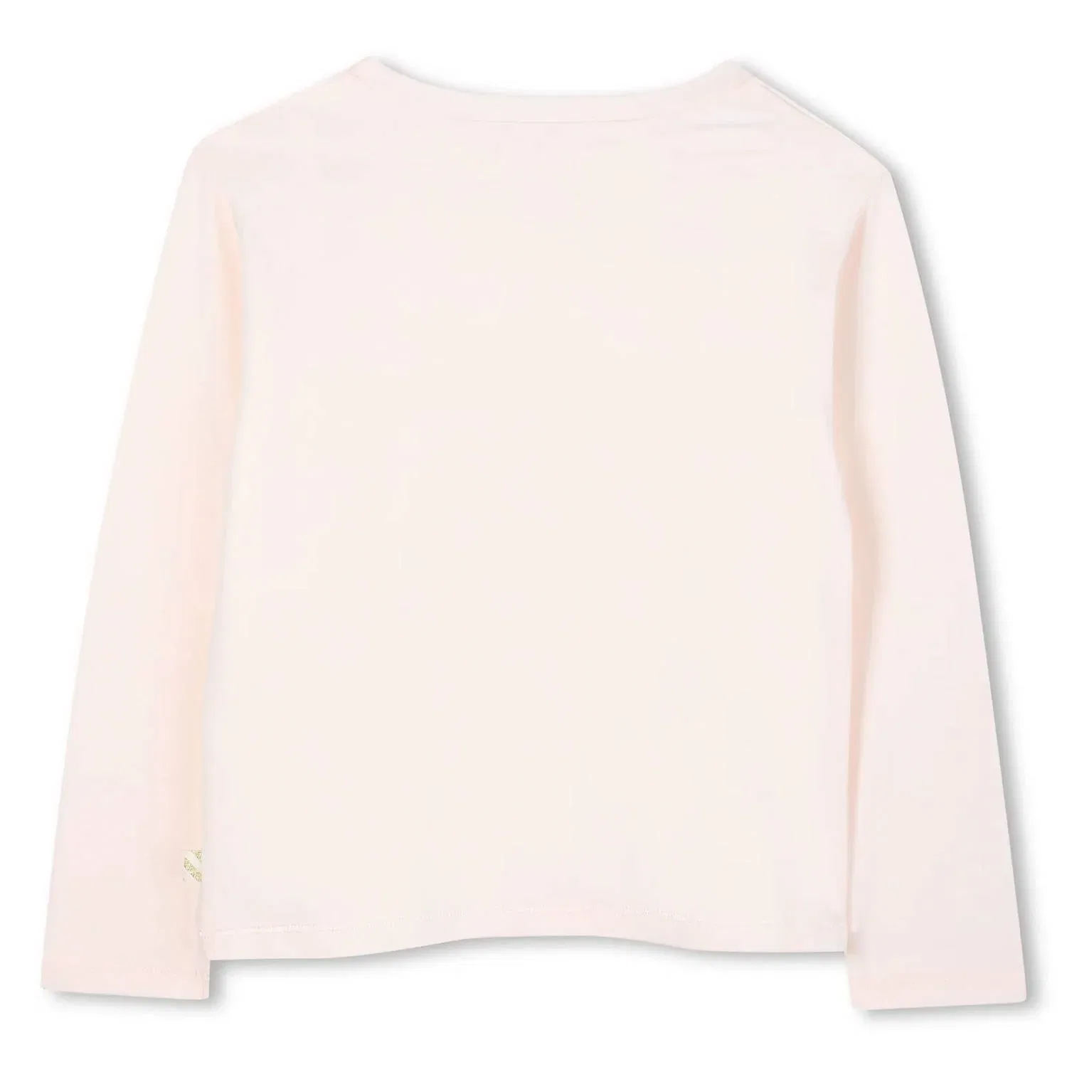 Детская футболка для девочек с длинным рукавом и принтом Magic Long Sleeve Tee Billieblush, Light Pink — фото 2