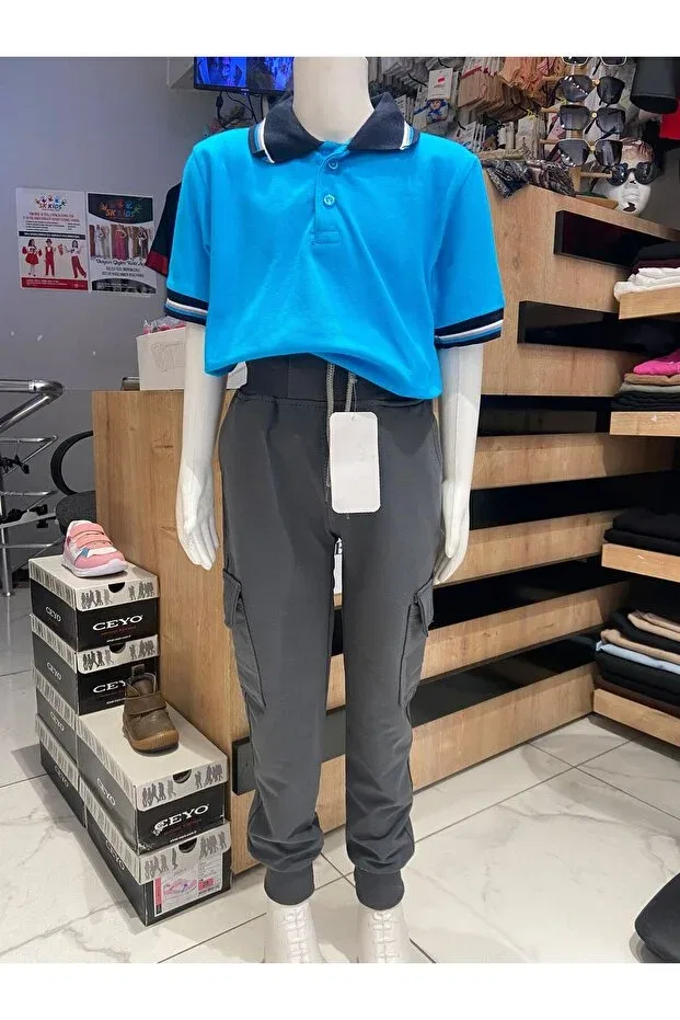 Детские спортивные леггинсы для мальчиков Dıgıl Kids, Blue — фото 4