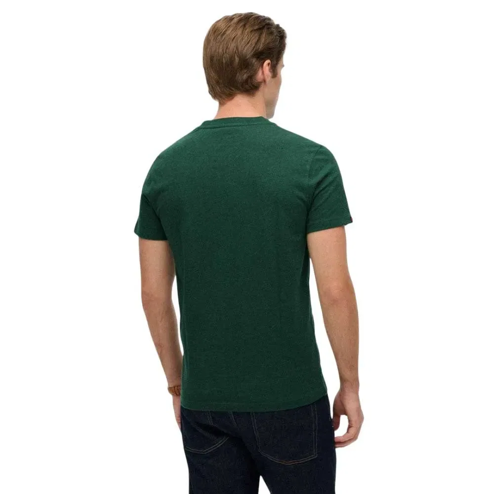 Футболка с коротким рукавом с вышивкой Vintage Logo Superdry, зеленый — фото 2