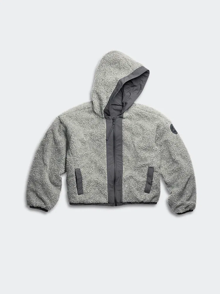 Куртка-бомбер утепленная реверсивная Alberta CANADA GOOSE, Light Gray