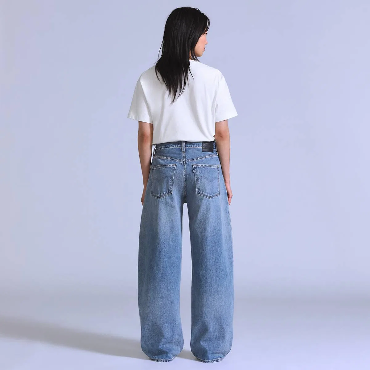 Женские джинсы-кабриолет Levi's, Box Kite - Blue — фото 3