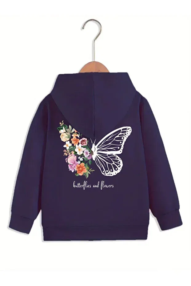 Детский кардиган на молнии с принтом Coolart, Navy Blue