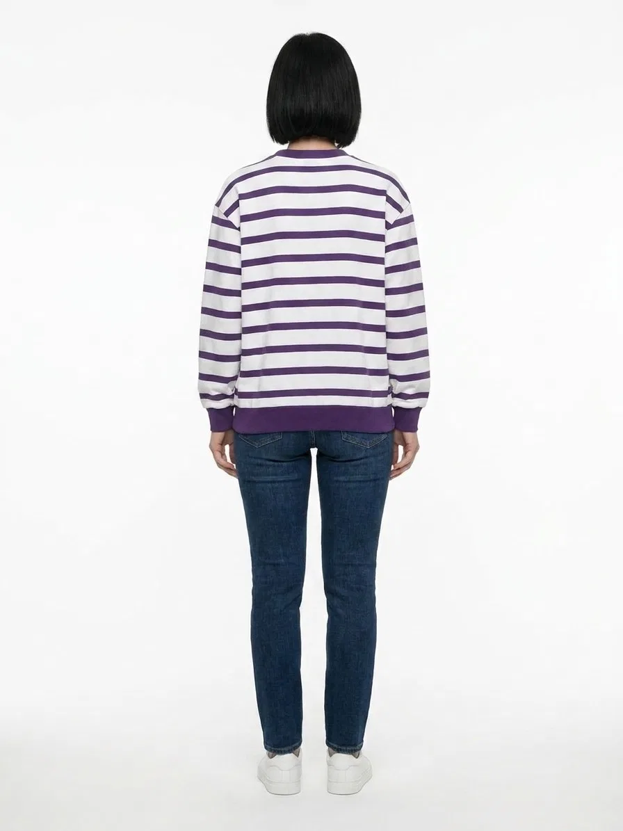 Женский свитшот с круглым вырезом Multicolor Cotton Sweatshirt Dolce & Gabbana, Multicolor — фото 2