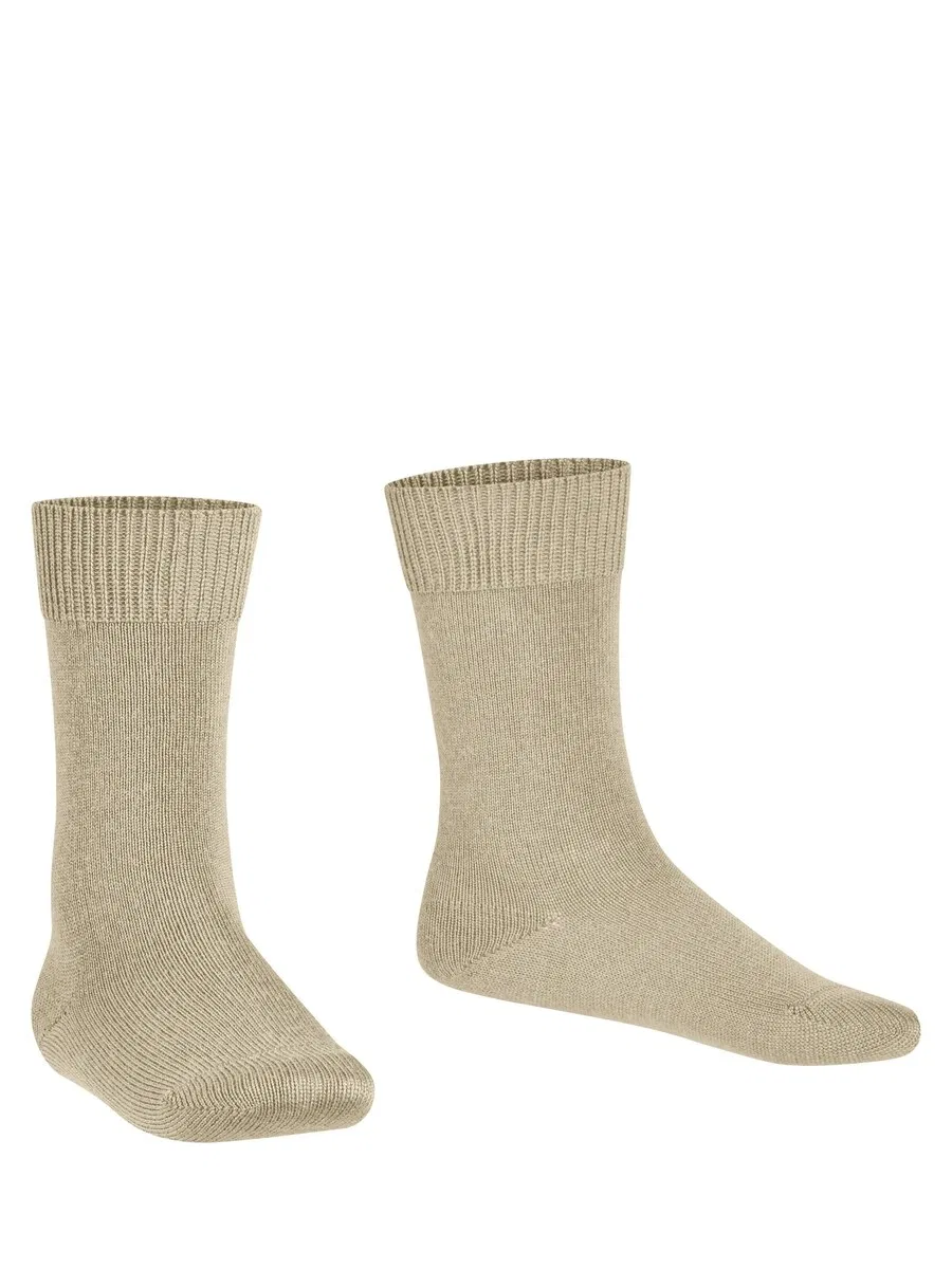 Носки FALKE 'Comfort Wool' кремового цвета — фото 3