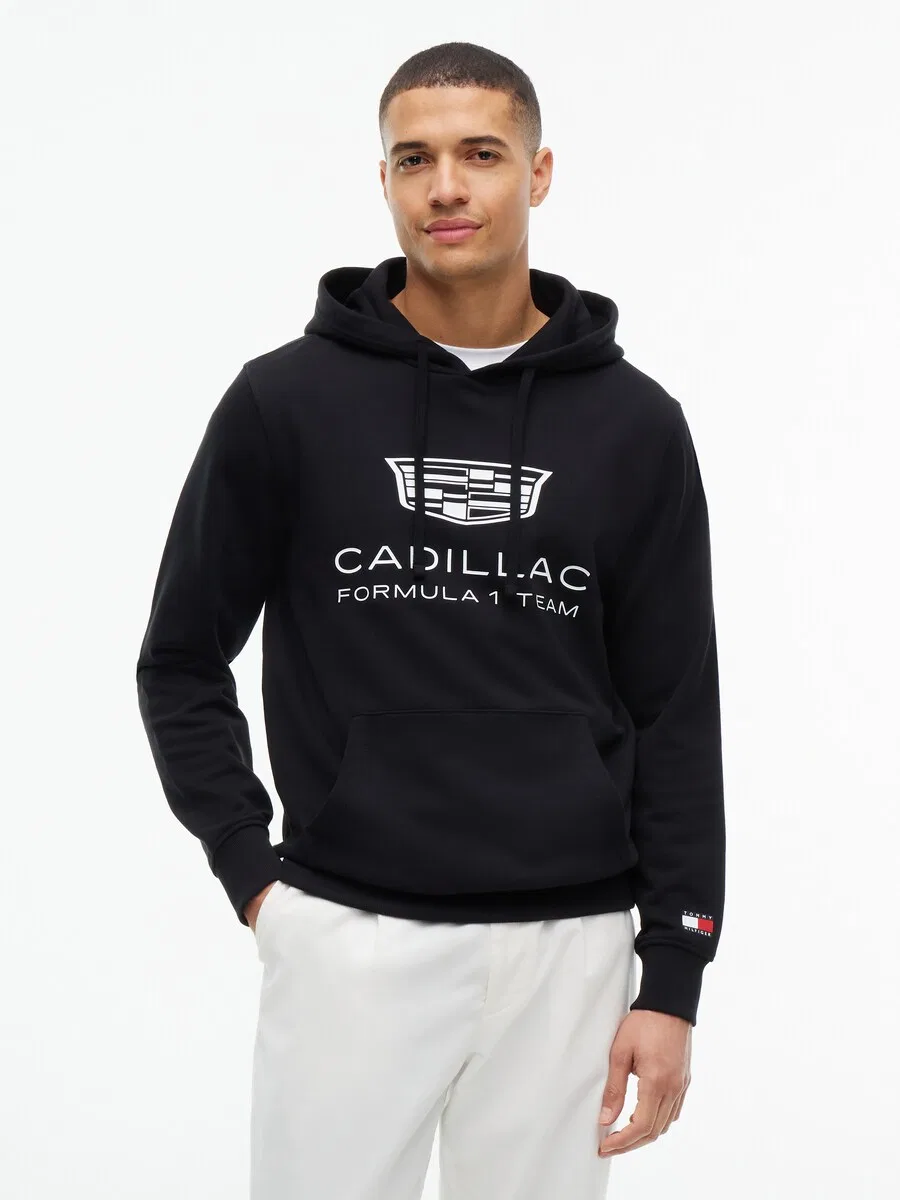 Толстовка TOMMY HILFIGER 'TH X CF1' черного цвета — фото 2