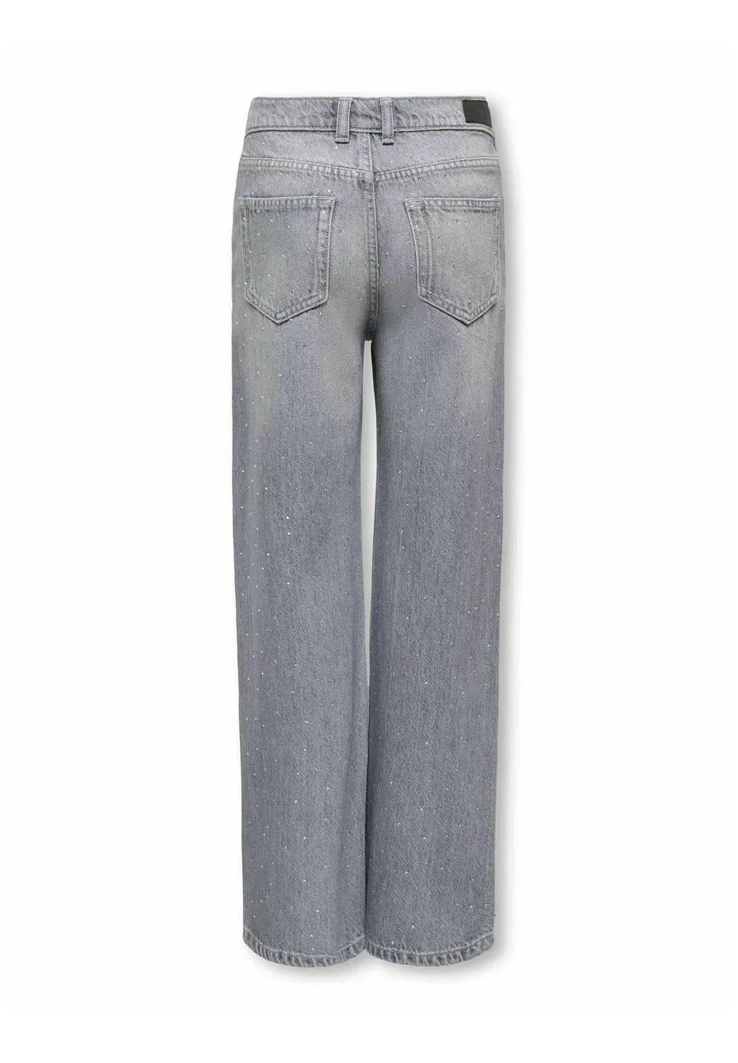 Джинсы широкого кроя Kogcobain прямого кроя - джинсы свободного кроя Only Girls, Light Grey Denim — фото 2