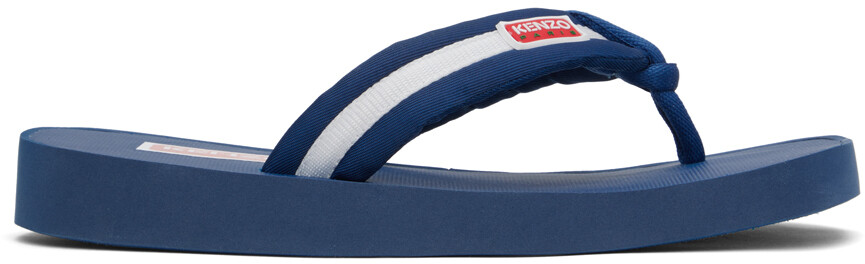 

Синие шлепанцы Setta Kenzo