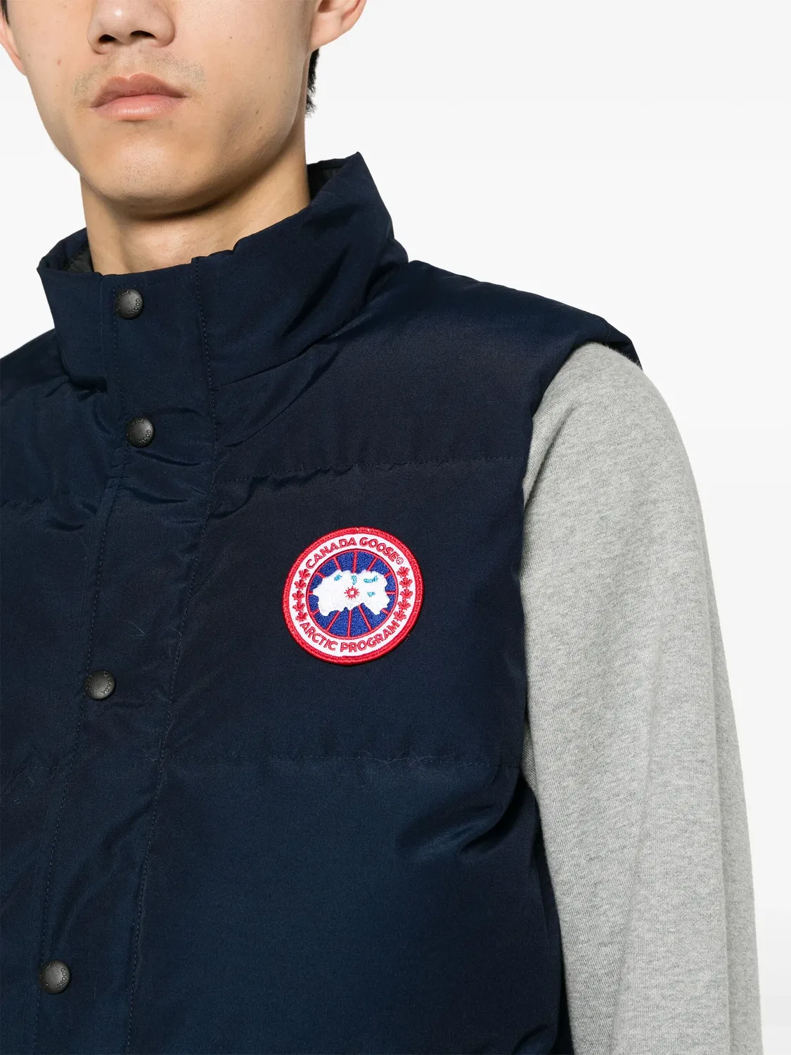 Жилет в стиле фристайл Canada Goose, синий — фото 4