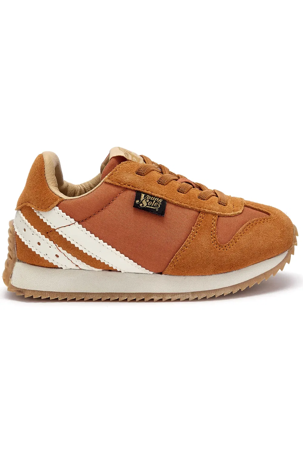 Детские кеды классические Keegan Young Soles, Orange Rust — фото 3