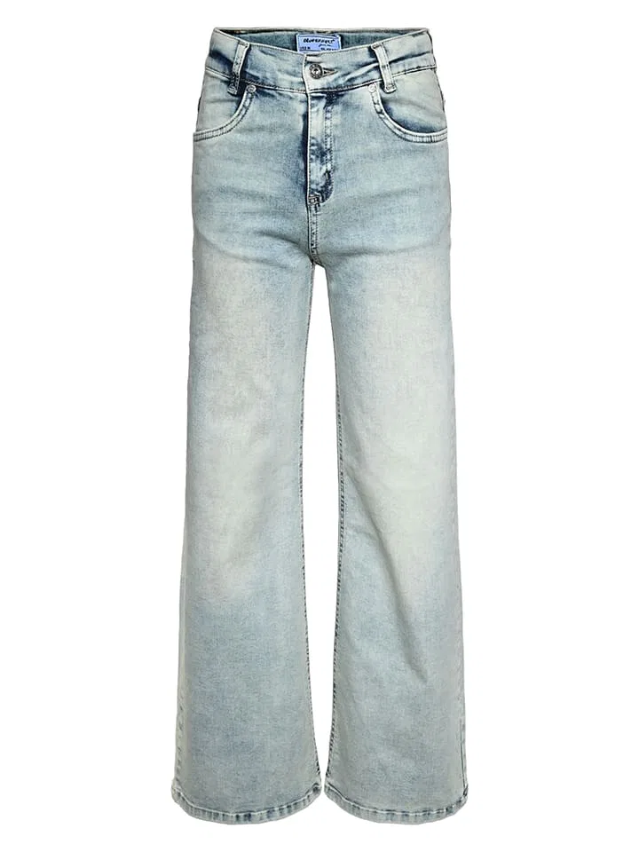 Джинсы wide leg, Blue Effect, голубой