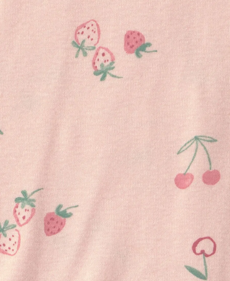 Комплект боди и штанов с принтом клубники Strawberry Print Carter's, Pink — фото 2