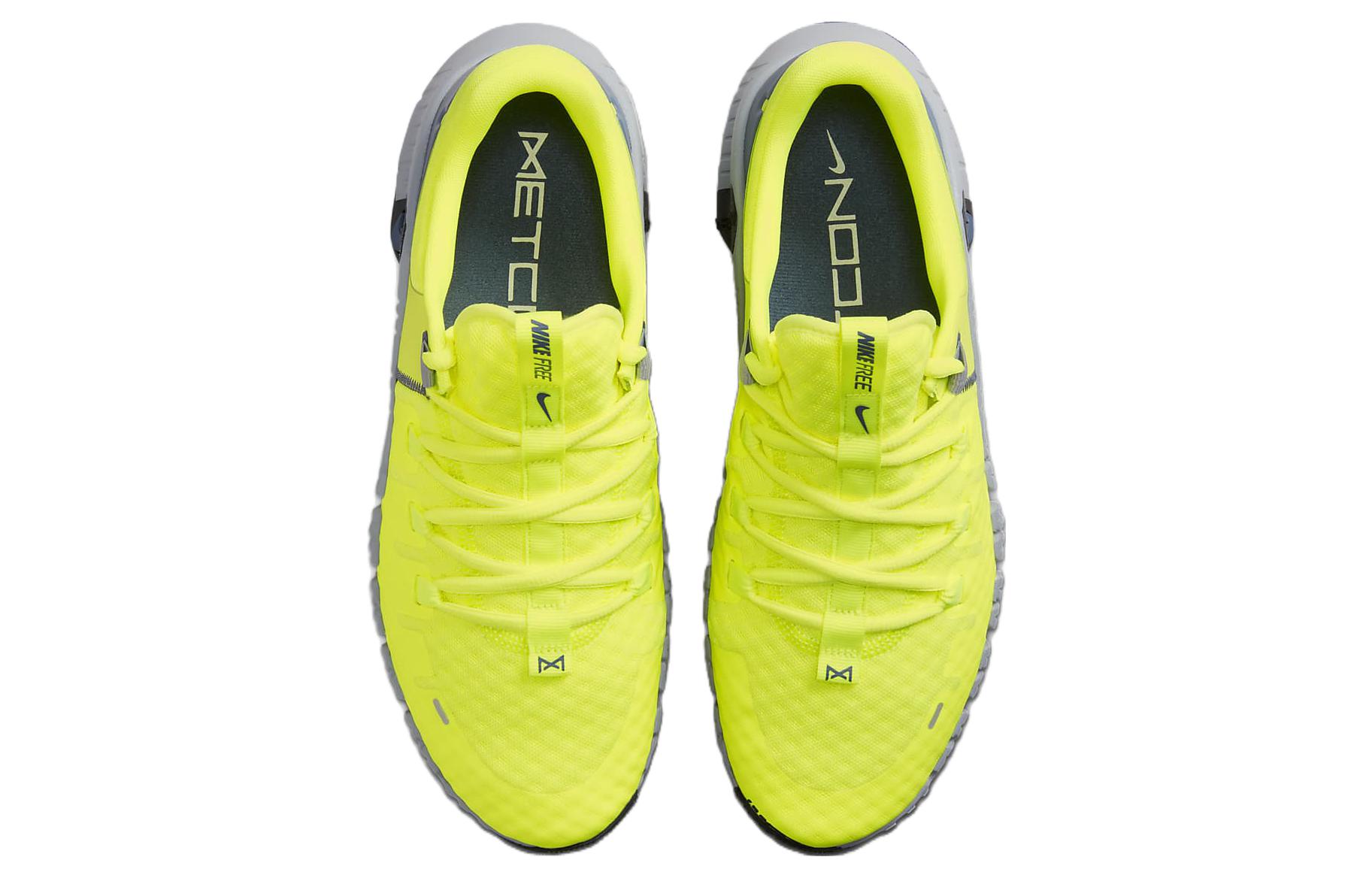 Кроссовки Nike Free Metcon, желтый/серый — фото 4