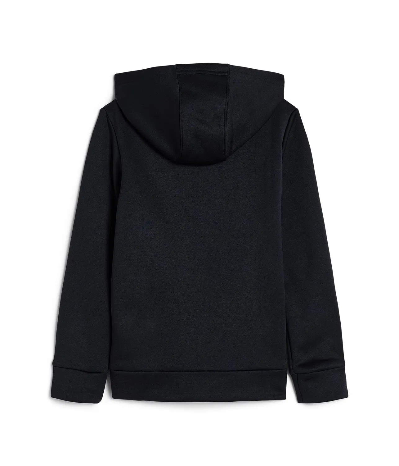 Флисовая толстовка на молнии Armour Fleece Full Zip (для больших детей) Under Armour Kids, Black/White — фото 2