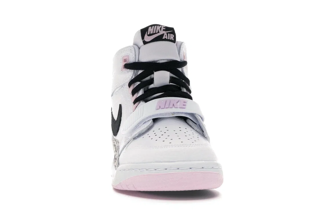 Детские кроссовки Lifestyle с высоким верхом Jordan Legacy 312 Jordan, White/Black-Pink Foam — фото 2