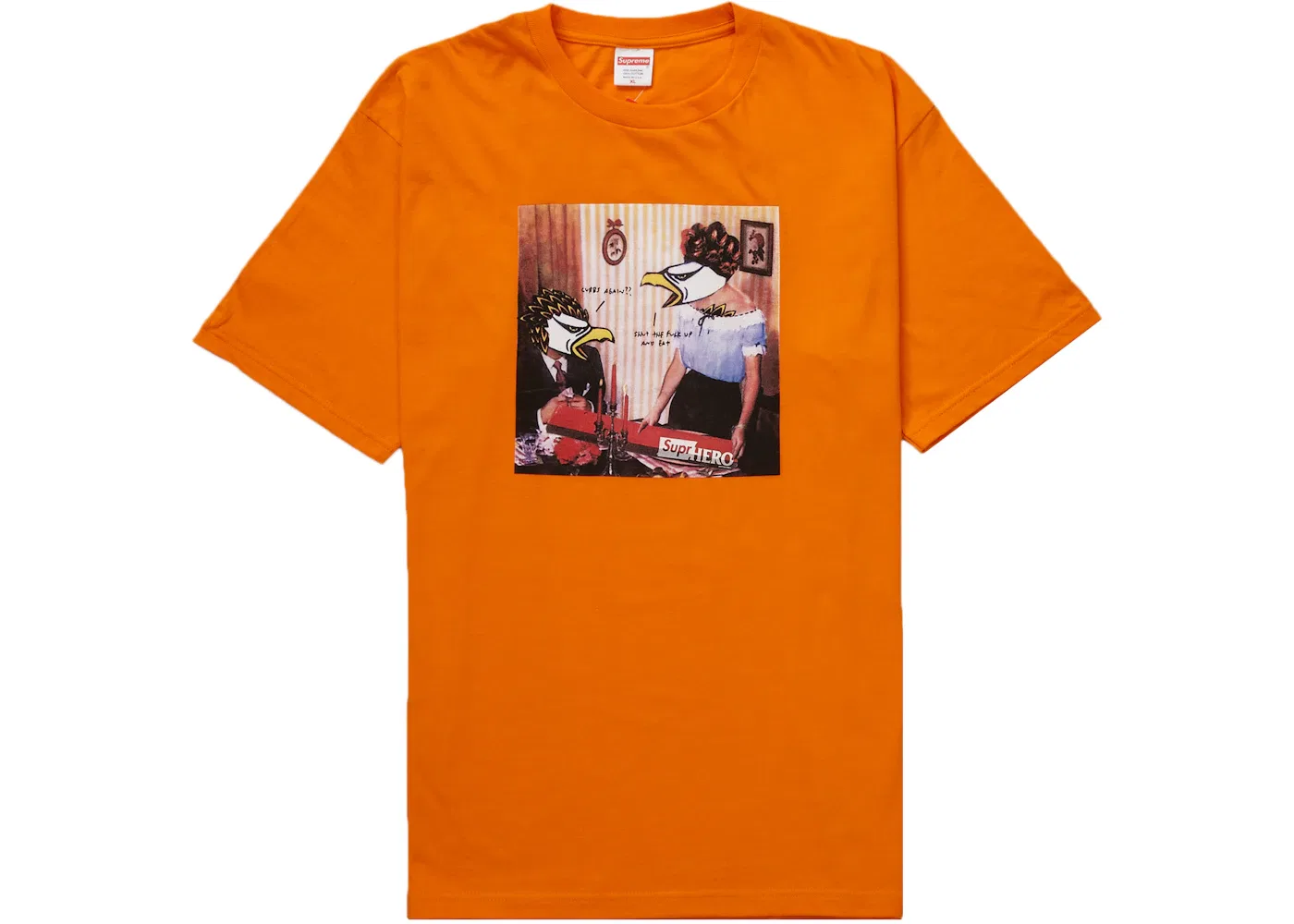 Мужская футболка Supreme ANTIHERO Curbs Tee, Orange