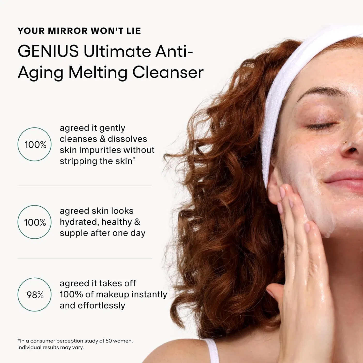 Очищающий гель ALGENIST Genius Ultimate Anti-Ageing Melting Cleanser, 150 мл, Авокадо — фото 3