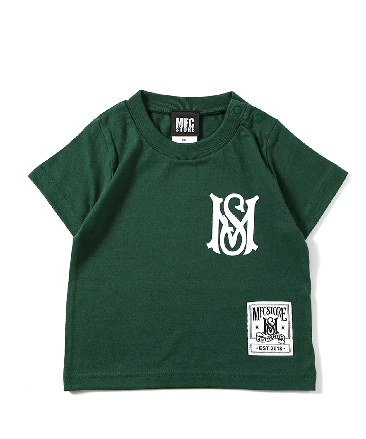 Детская футболка с коротким рукавом MS LOGO S/S TEE KIDS MFC STORE, Green