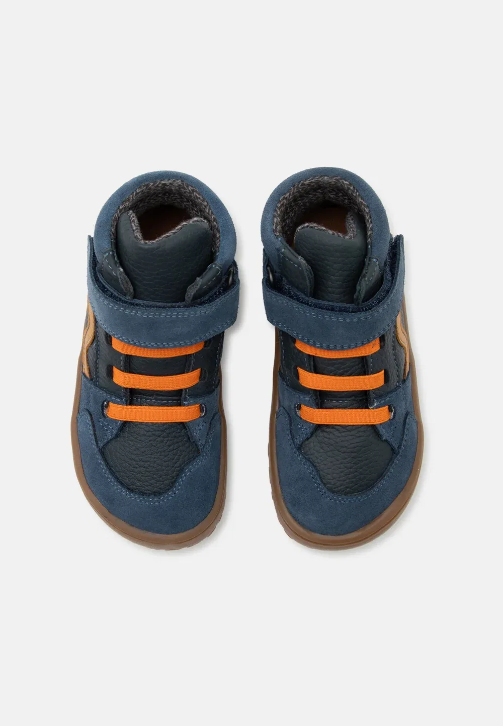 Barefoot tex go - высокие кроссовки Froddo, Blue/Denim — фото 4