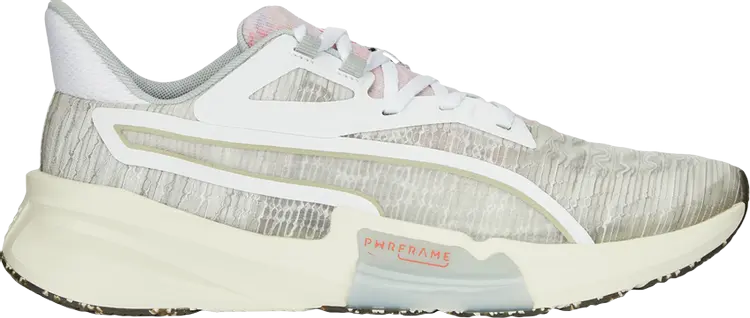 

Кроссовки Puma PWRFrame TR Re:Collection - White Platinum Grey, белый