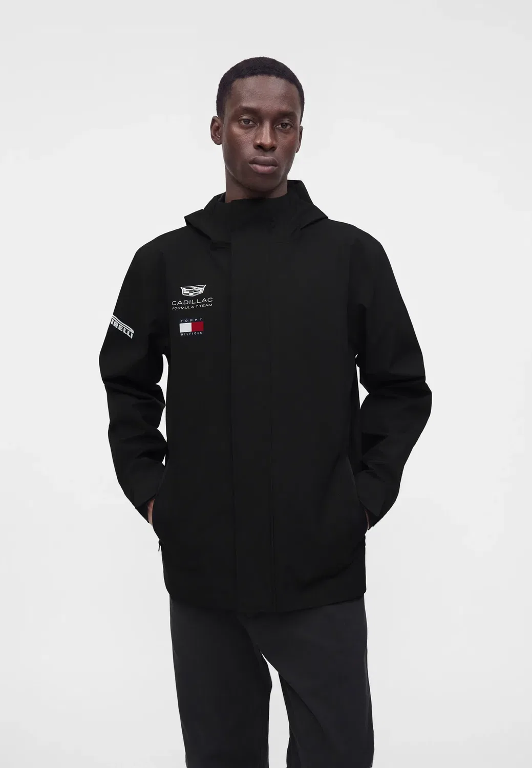 Реплика Cadillac x F1 - летняя куртка Tommy Hilfiger, Black — фото 4