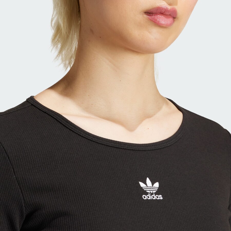 Рубашка ADIDAS ORIGINALS Essentials, черный — фото 4