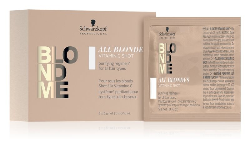 

Витаминный концентрат для светлых и балаяжных волос Schwarzkopf Professional Blondme All Blondes Vitamin C Shot