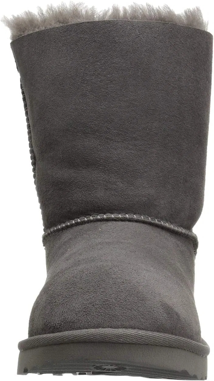Детские сапоги для девочек Bailey Bow II UGG, Grey — фото 3